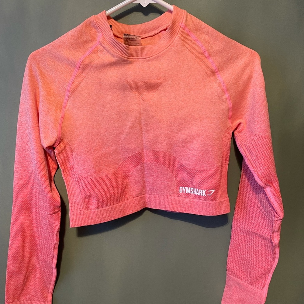 Gymshark long sleeve crop top